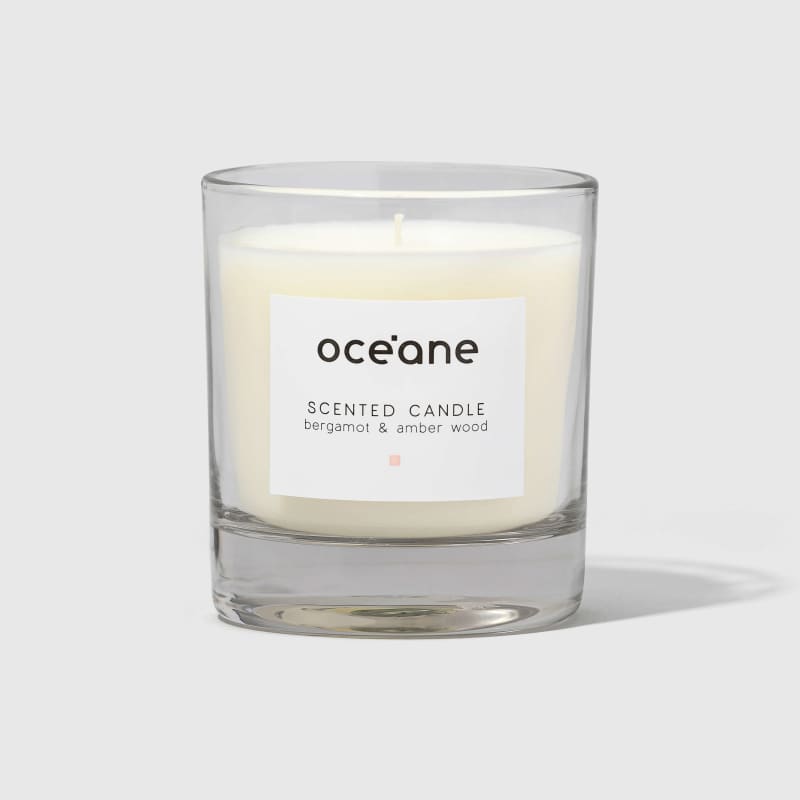 Scented Candle - Vela Bergamota e Âmbar 180g