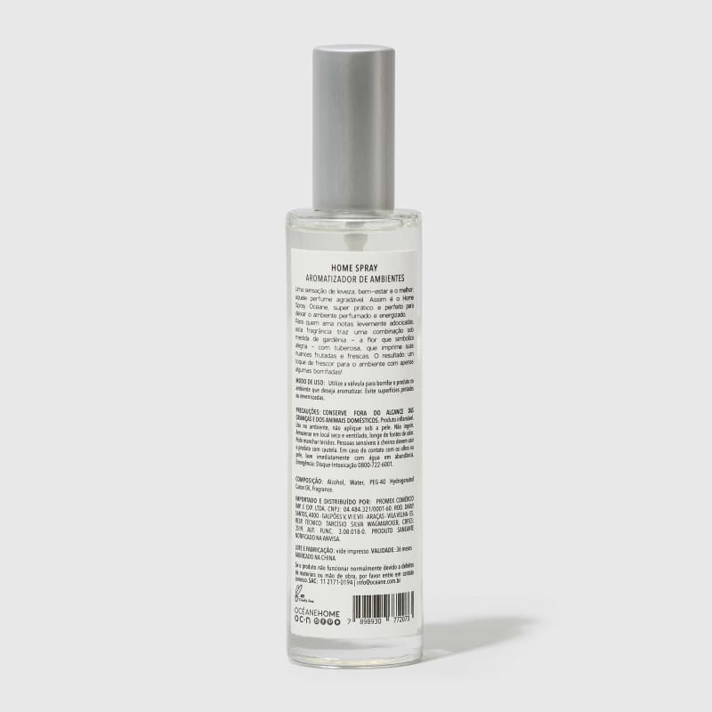 Home Spray - Aromatizador de Ambientes Gardênia e Tuberosa 100ml