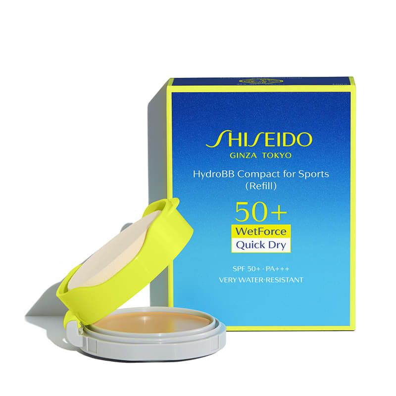 Shiseido HydroBB Compact for Sports SPF50+ Dark Refil - Base Compacta Refil 12g