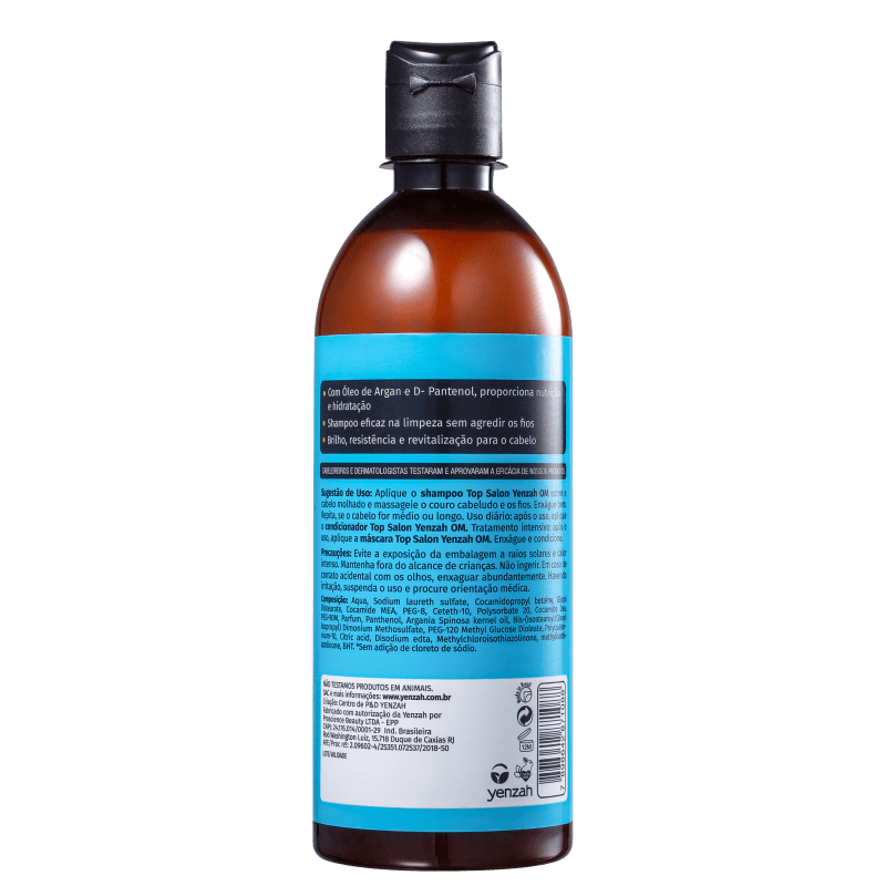 Yenzah OM Top Salon - Shampoo 500ml