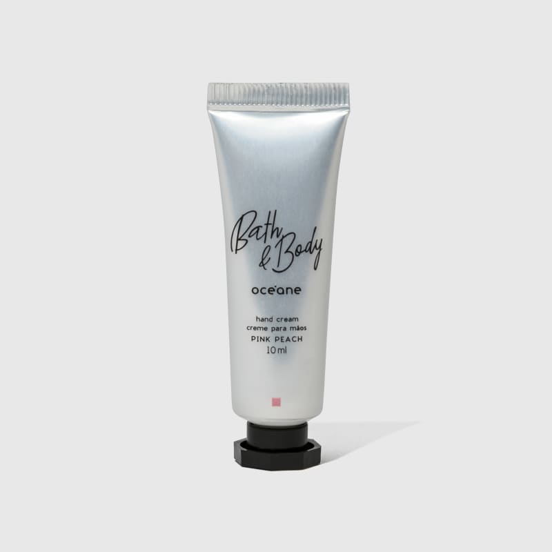 Hand Cream Pink Peach 10ml - Creme Hidratante para as Mãos