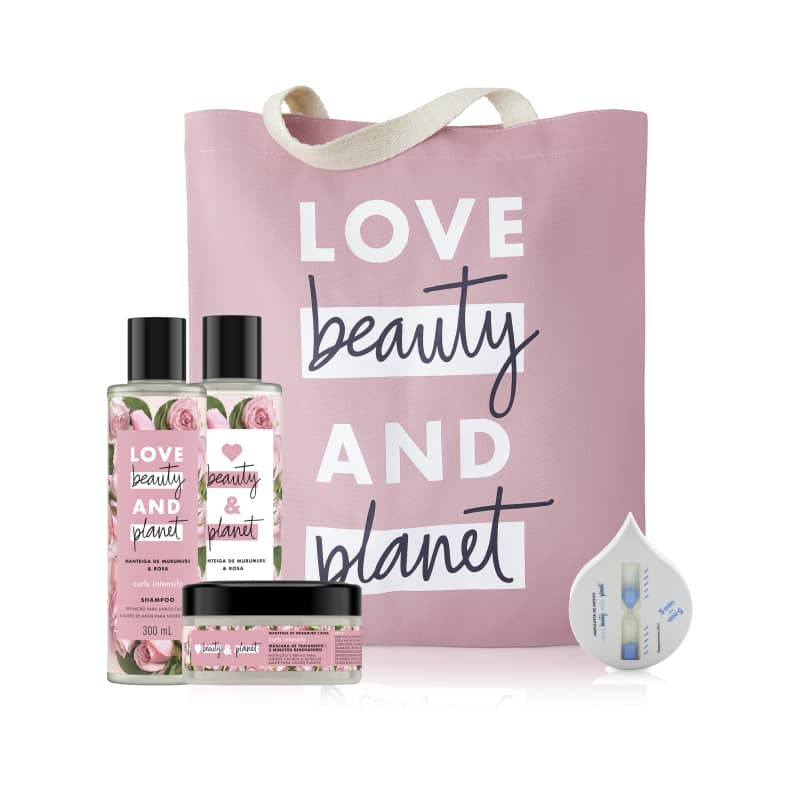 Kit Love Beauty and Planet Curls Intensify 300 ml Ampulheta (5 produtos)