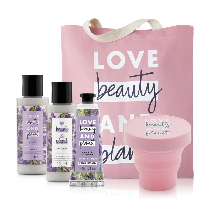 Kit Love Beauty and Planet Smooth & Serene 100 ml (5 produtos)