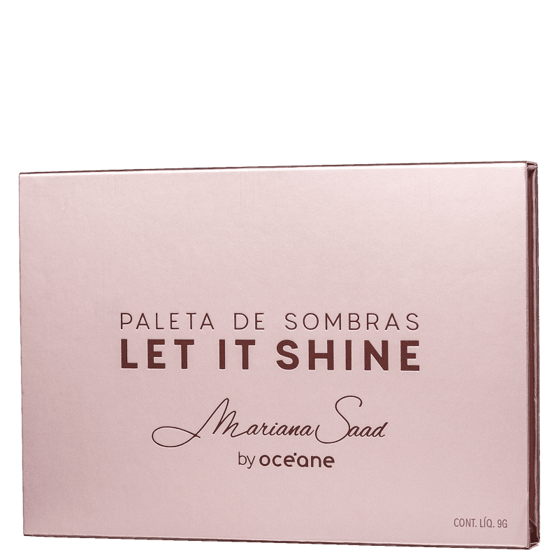 Mariana Saad by Océane Let It Shine - Paleta de Sombras 6g