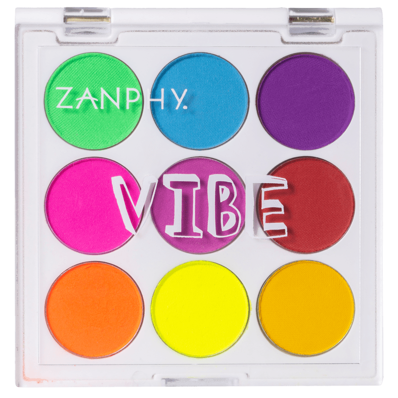 Zanphy Vibe Neon 02 - Paleta de Sombras 11,7g