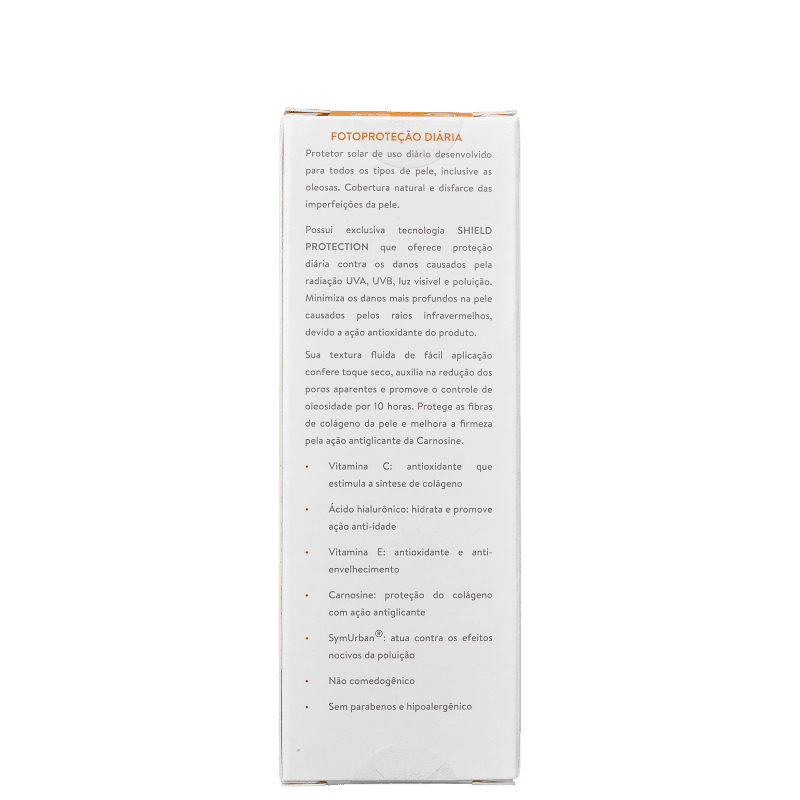 ADCOS Fotoproteção Diária Fluid Peach FPS 70 - Protetor Solar 50ml