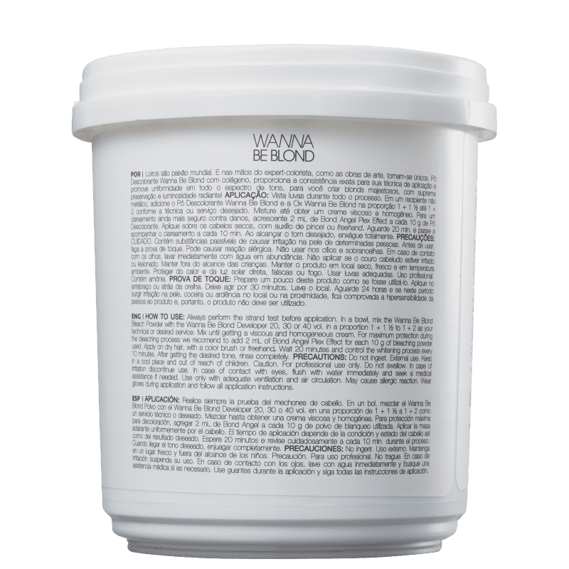 BRAÉ Wanna Be Blond - Pó Descolorante 500g