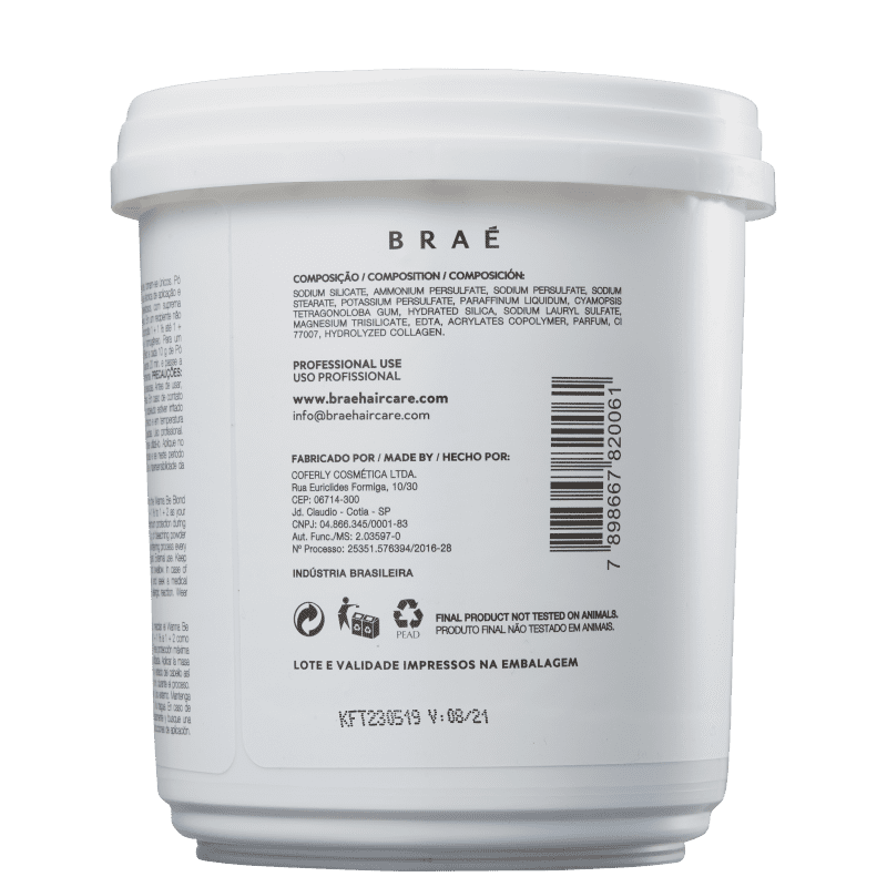 BRAÉ Wanna Be Blond - Pó Descolorante 500g