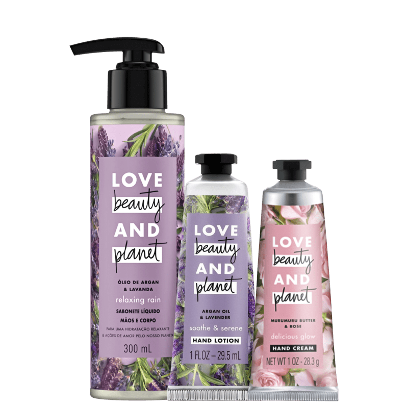 Kit Cuidado com as Mãos: Frescor Floral