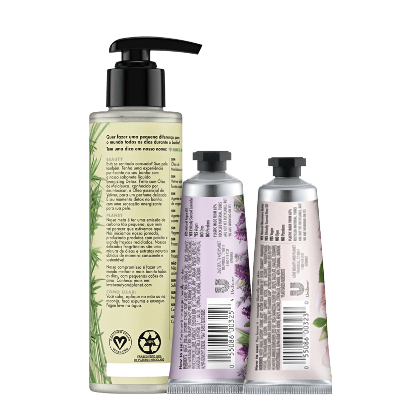 Kit Cuidado com a mãos: floral & fresco
