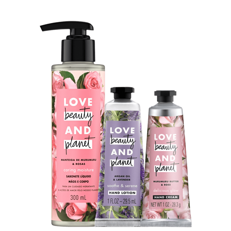 Kit Cuidado com a mãos: Floral Relax