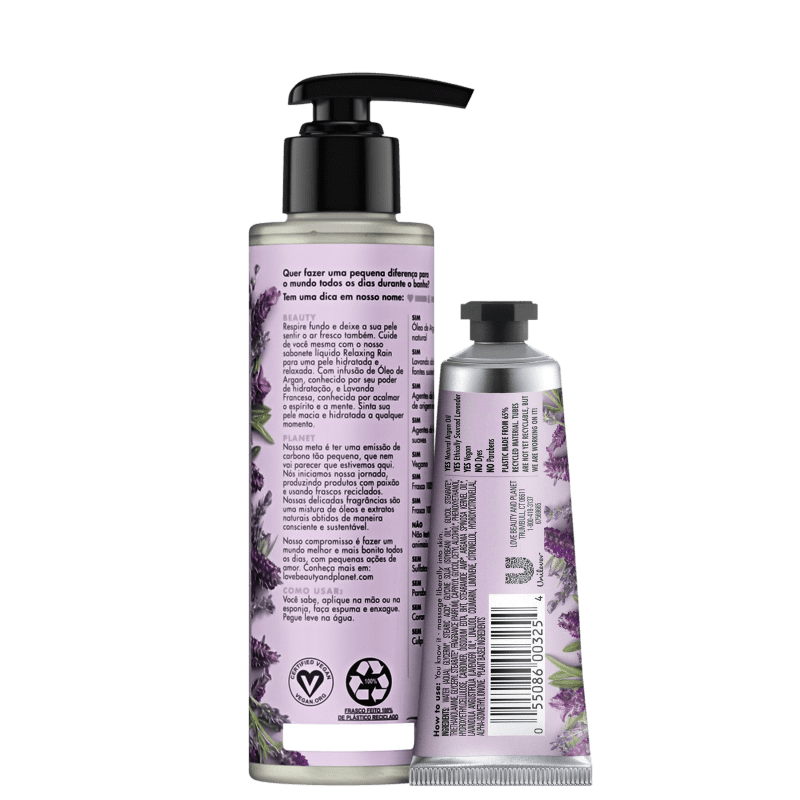 Duo Cuidado com a mãos: Lavanda Floral