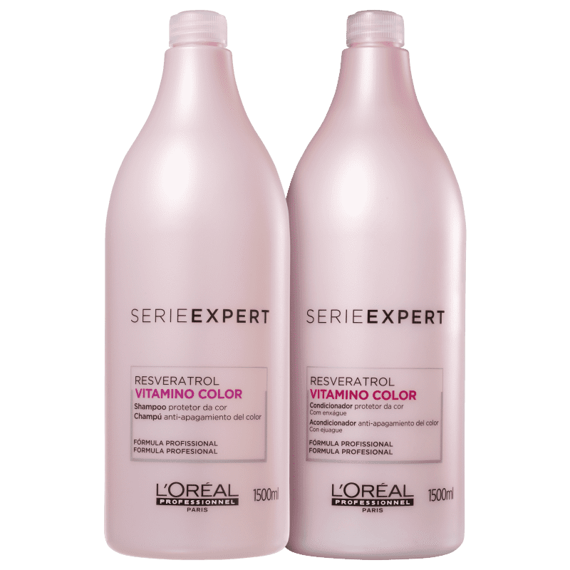 Kit L’Oréal Professionnel Vitamino Color Resveratrol Duo Salão (2 Produtos)