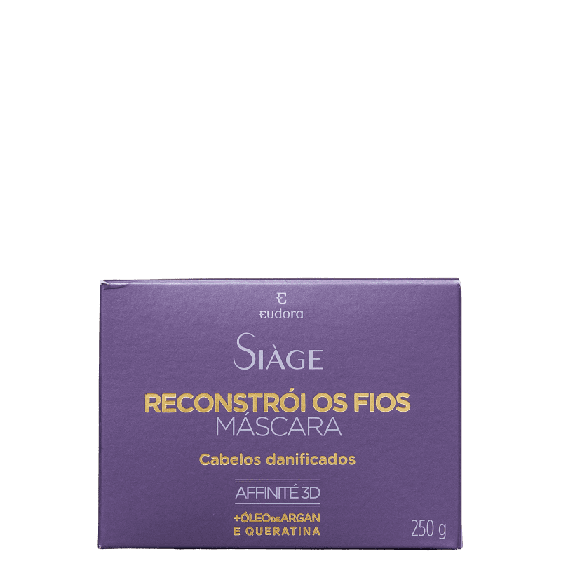 Eudora Siàge Reconstrói os Fios - Máscara Capilar 250g