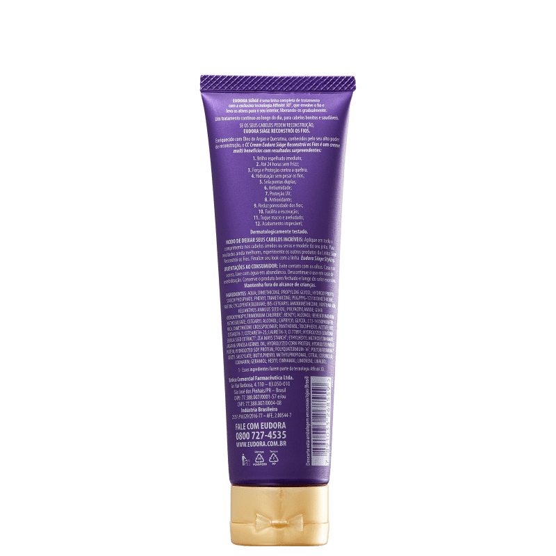 Eudora Siàge Reconstrói os Fios CC Cream - Leave-in 100ml