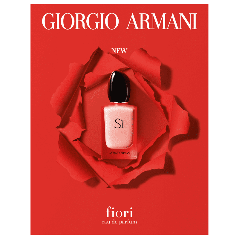 Perfume Giorgio Armani Si Fiori Feminino Eau de Parfum 50ml