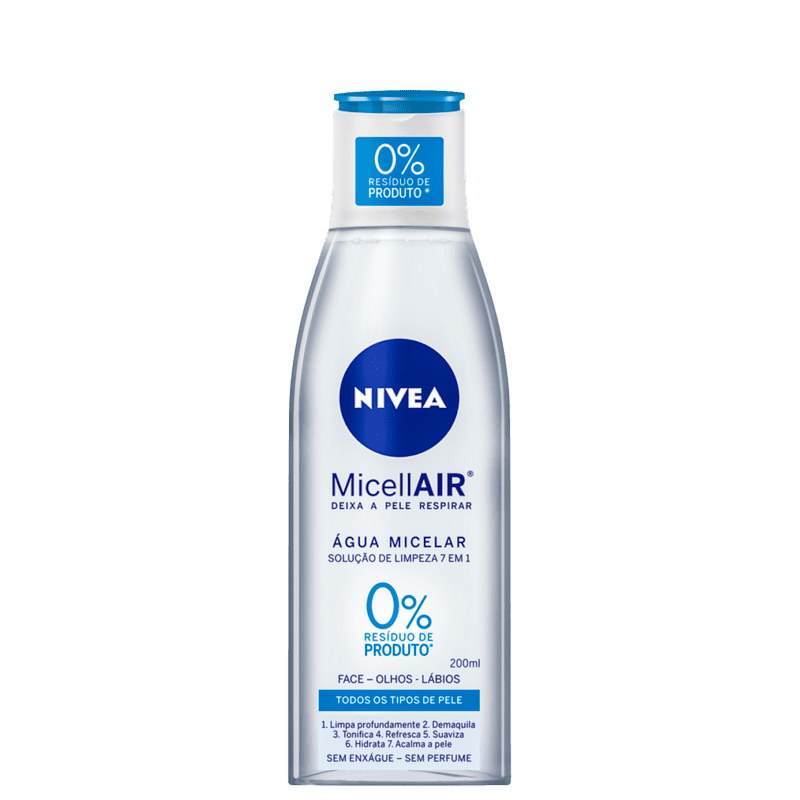 NIVEA Solução de Limpeza 7 em 1 - Água Micelar 200ml