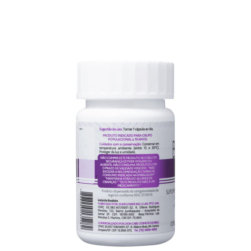 Suplemento Vitamínico Bliver Hair + (30 cápsulas)