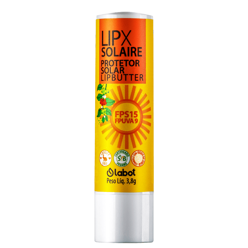 Labot Lipx Solaire FPS 15 - Protetor Labial 3,8g