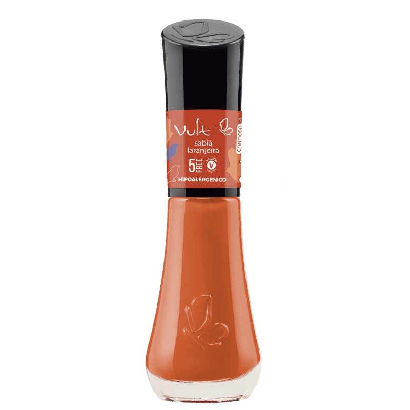 Vult 5Free Cores da Natureza Sabia Laranjeira - Esmalte Cremoso 8ml