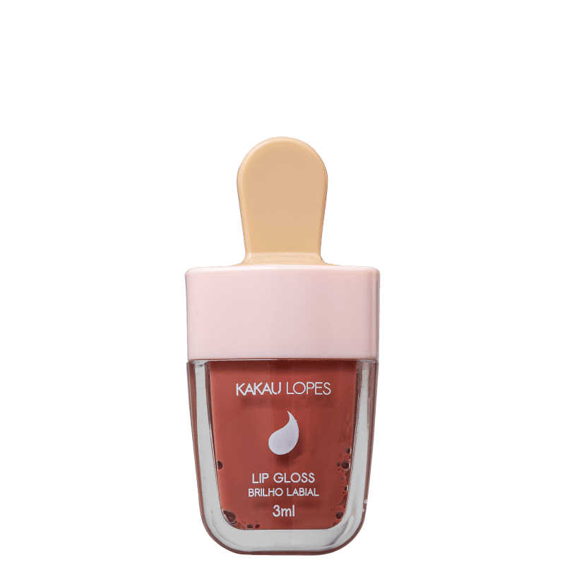 Gloss Labial Kakau Lopes Picolips Caramel Love 3ml