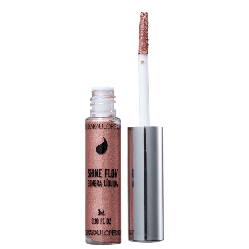 Sombra Líquida Kakau Lopes Shine Flow Rose 3g