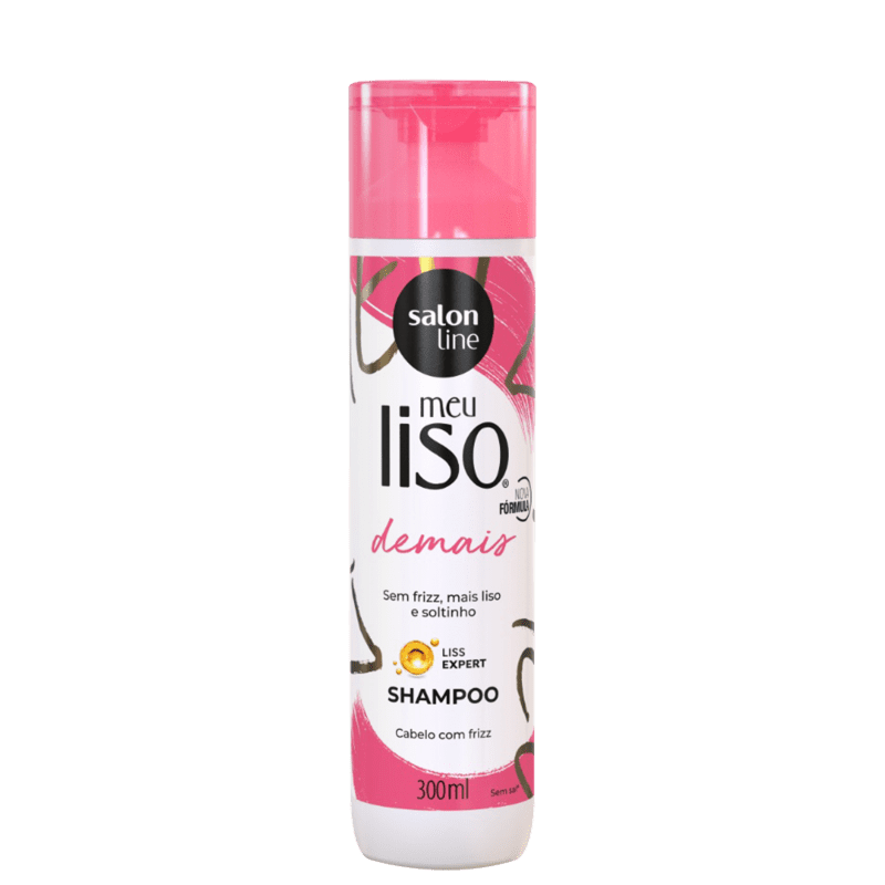 Salon Line Meu Liso Demais - Shampoo 300ml Menor preço em Salon Line Meu Liso Demais - Shampoo 300ml