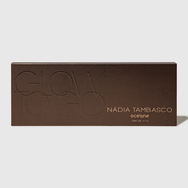 Glow to Go - Paleta de Sombras Nádia Tambasco 17.1 G