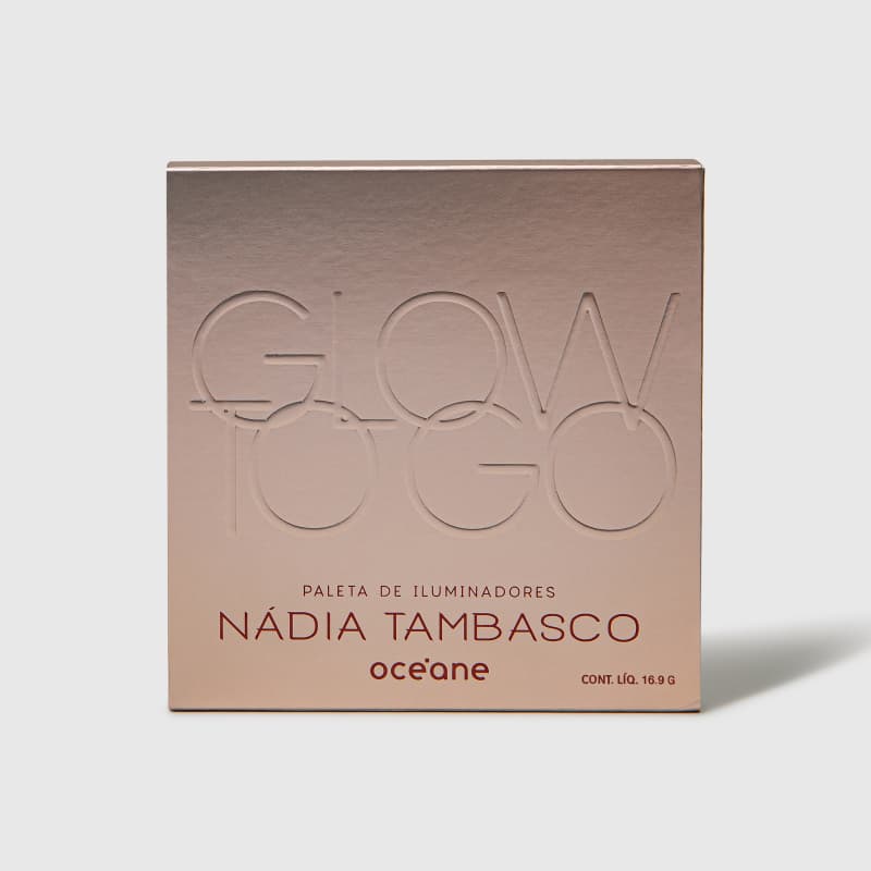 Glow to Go - Paleta de Iluminadores Nádia Tambasco 16.9 G