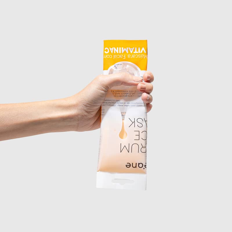 Serum Face Mask - Máscara Facial com Vitamina C