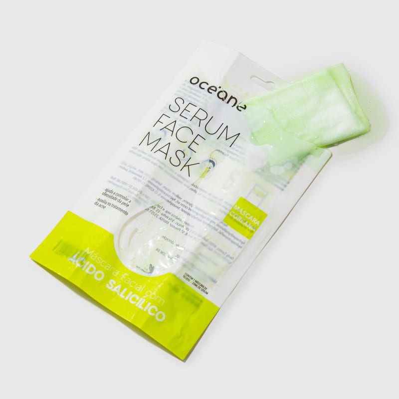 Serum Face Mask - Máscara Facial com Ácido Salicílico