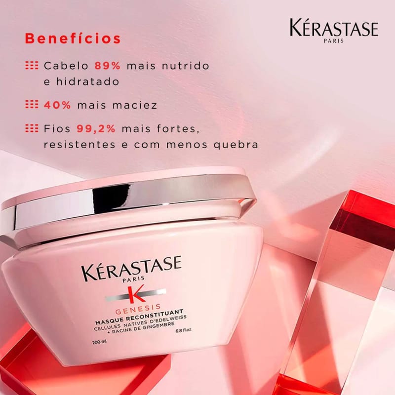 Máscara Capilar Kérastase Genesis Masque Reconstituant 200ml