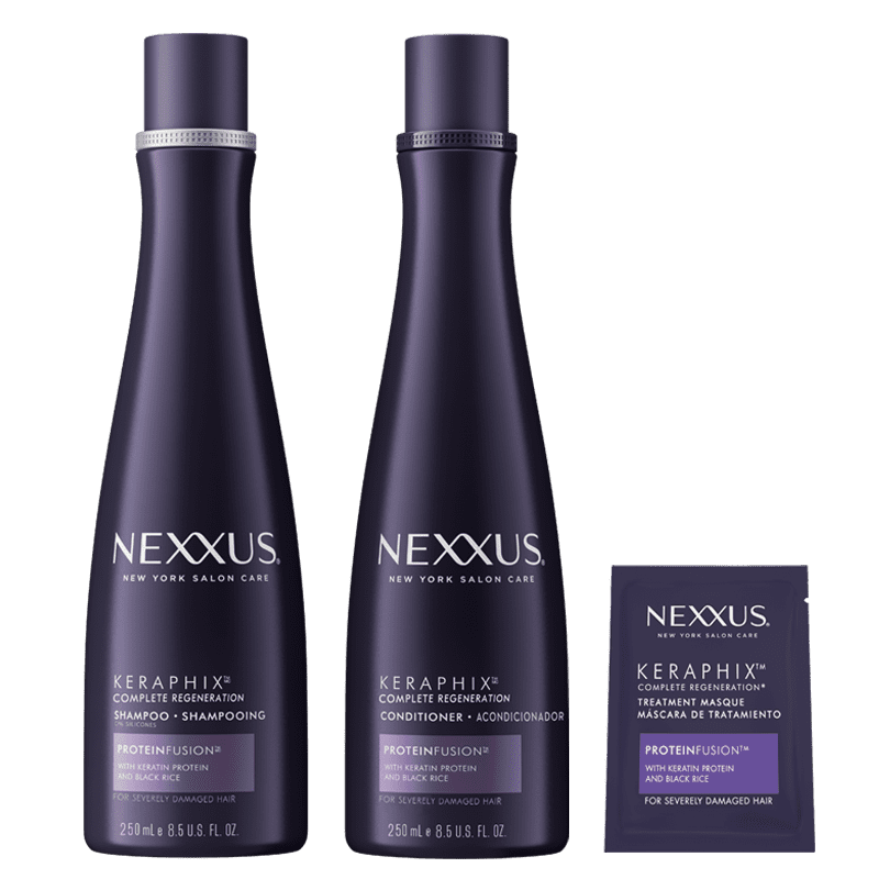Kit Tratamento Completo Nexxus Keraphix (3 produtos)