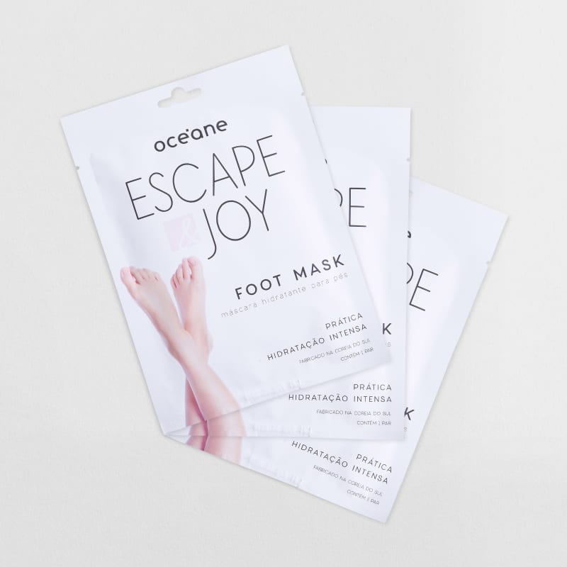 Kit Foot Mask - Máscara para os pés (3 produtos)