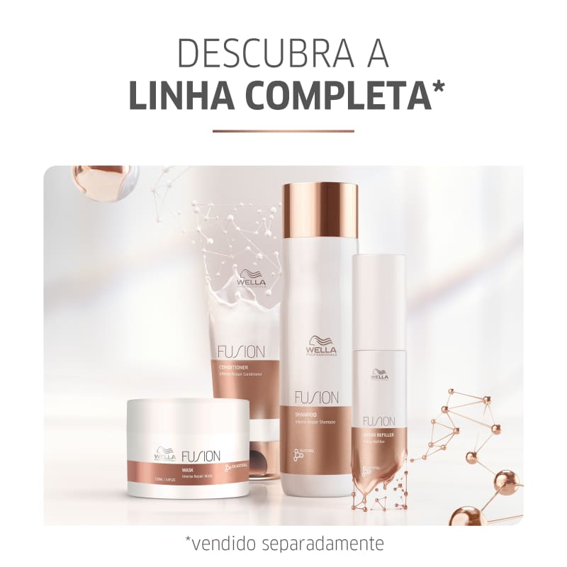 Kit Wella Professionals Fusion e Oil Reflections 30ml (3 Produtos)