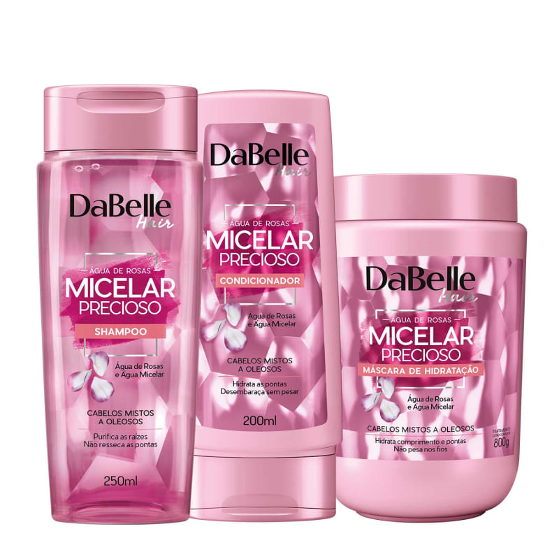 Kit DaBelle Micelar Precioso Trio Diário