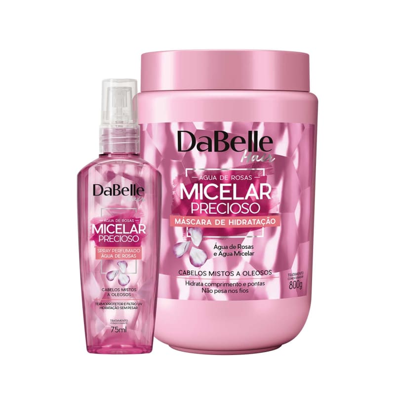 Kit DaBelle Micelar Precioso Hidratação Perfumada