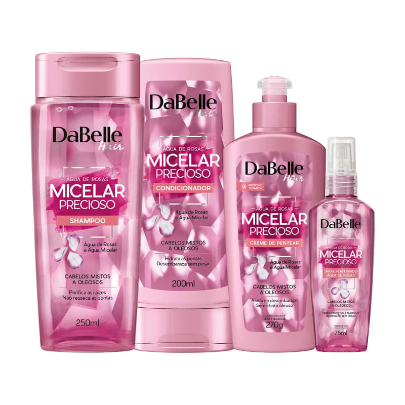 Kit DaBelle Micelar Precioso Finalização Perfumada