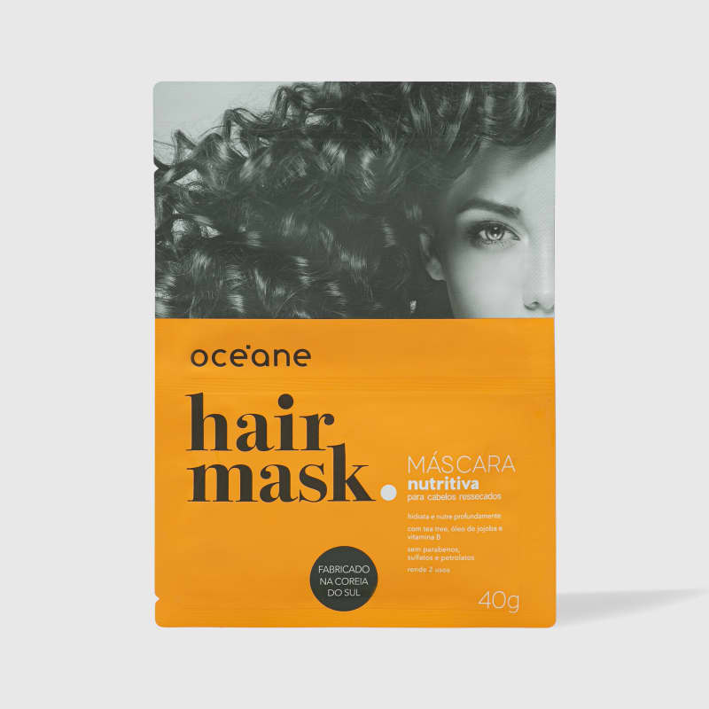 Hair Mask - Máscara Nutritiva para Cabelos Ressecados
