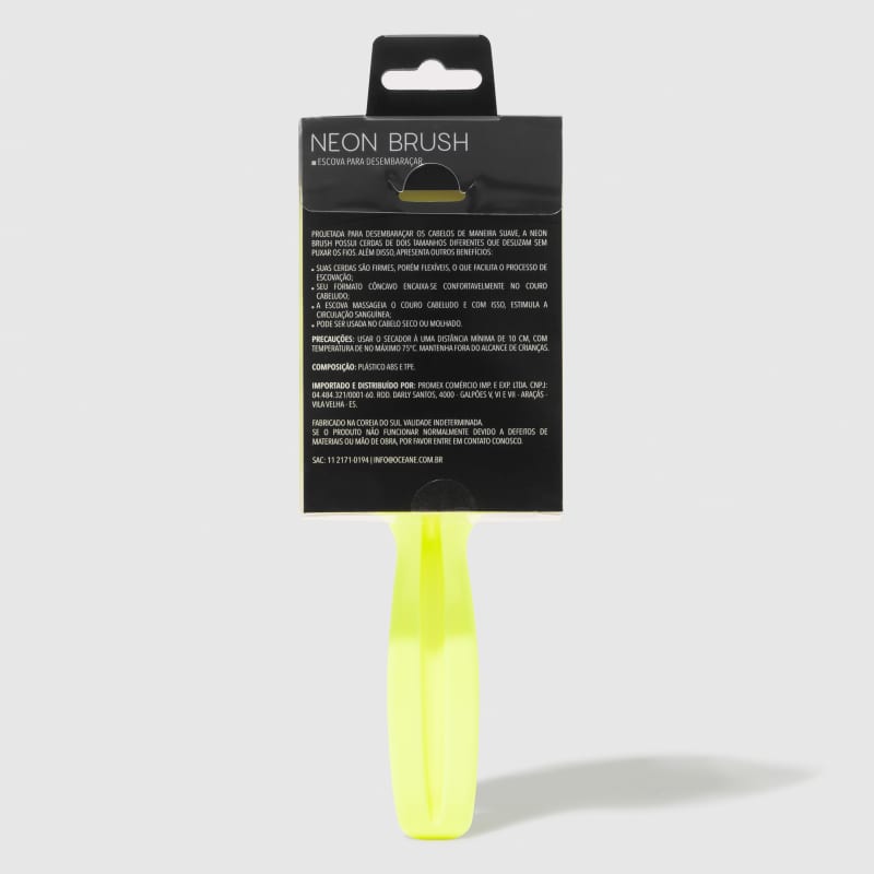 Neon Brush - Escova para Desembaraçar