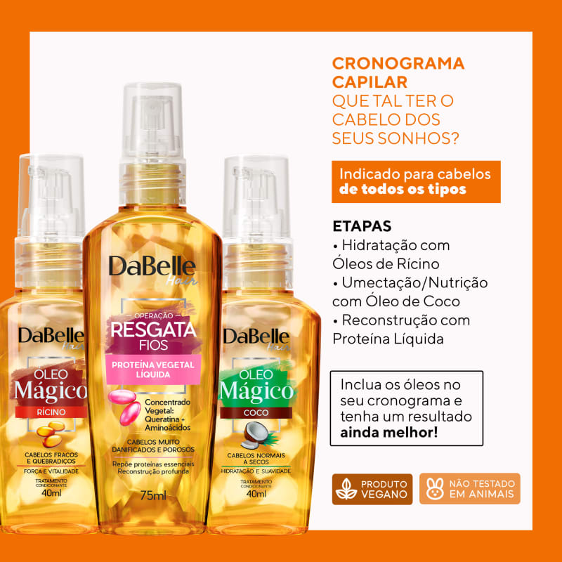 Kit Óleos Cronograma Capilar