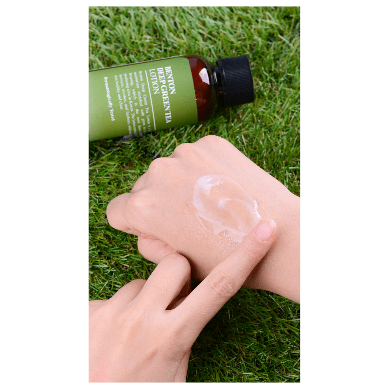 Loção Hidratante Benton Deep Green Tea 120ml