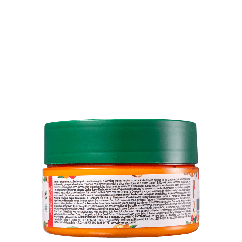 Phytoervas Super Restauração - Máscara Capilar 220g