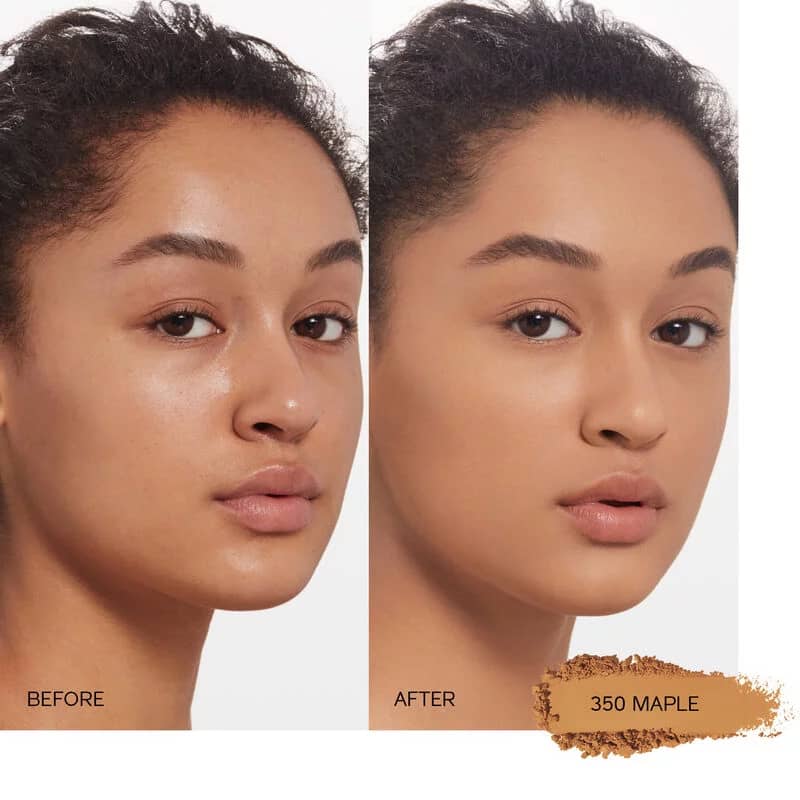 Shiseido Synchro Skin Self-Refreshing Custom Finish Powder Foundation 350 Base em Pó 9G