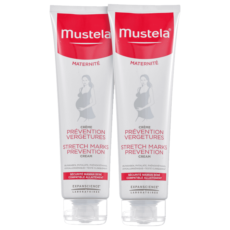 Kit Mustela Maternité Prévention Vergetures - Creme para Estrias 2x150ml