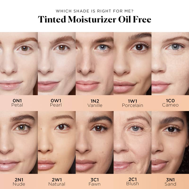 Tinted Moisturizer Oil Free FPS 20 Cameo - Base Líquida 50ml