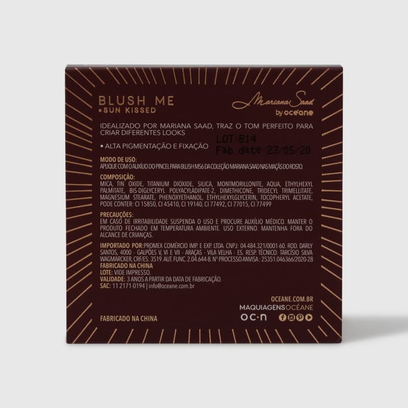 Blush Me Mariana Saad - Sun Kissed