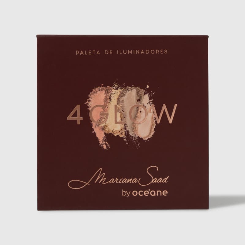 4 Glow Mariana Saad - Paleta de Iluminadores