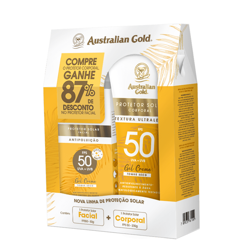 Kit Australian Gold Proteção FPS50