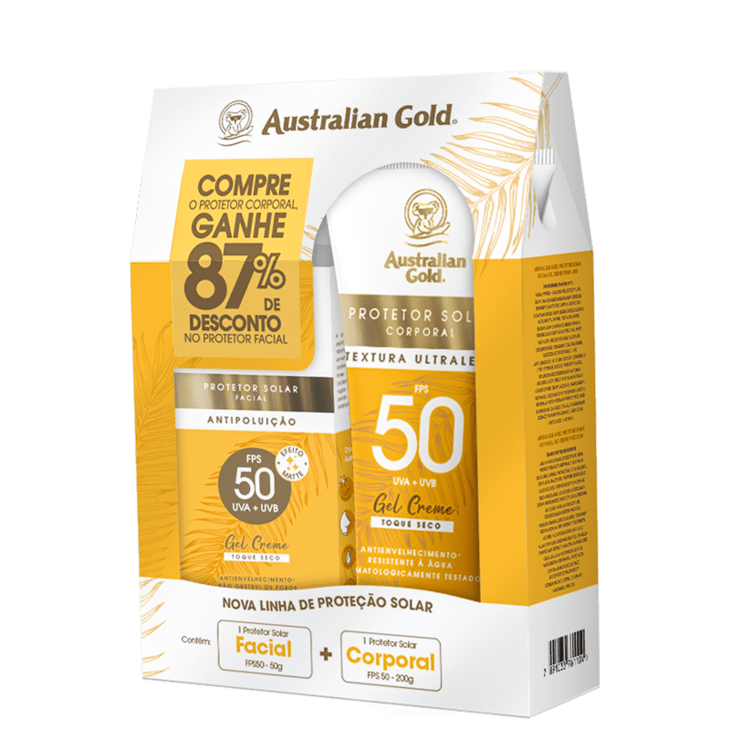 Kit Australian Gold Proteção FPS 50 (2 Produtos)